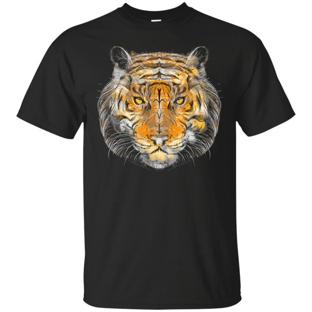 T-Shirts Black / S Ornamental Tiger T-Shirt