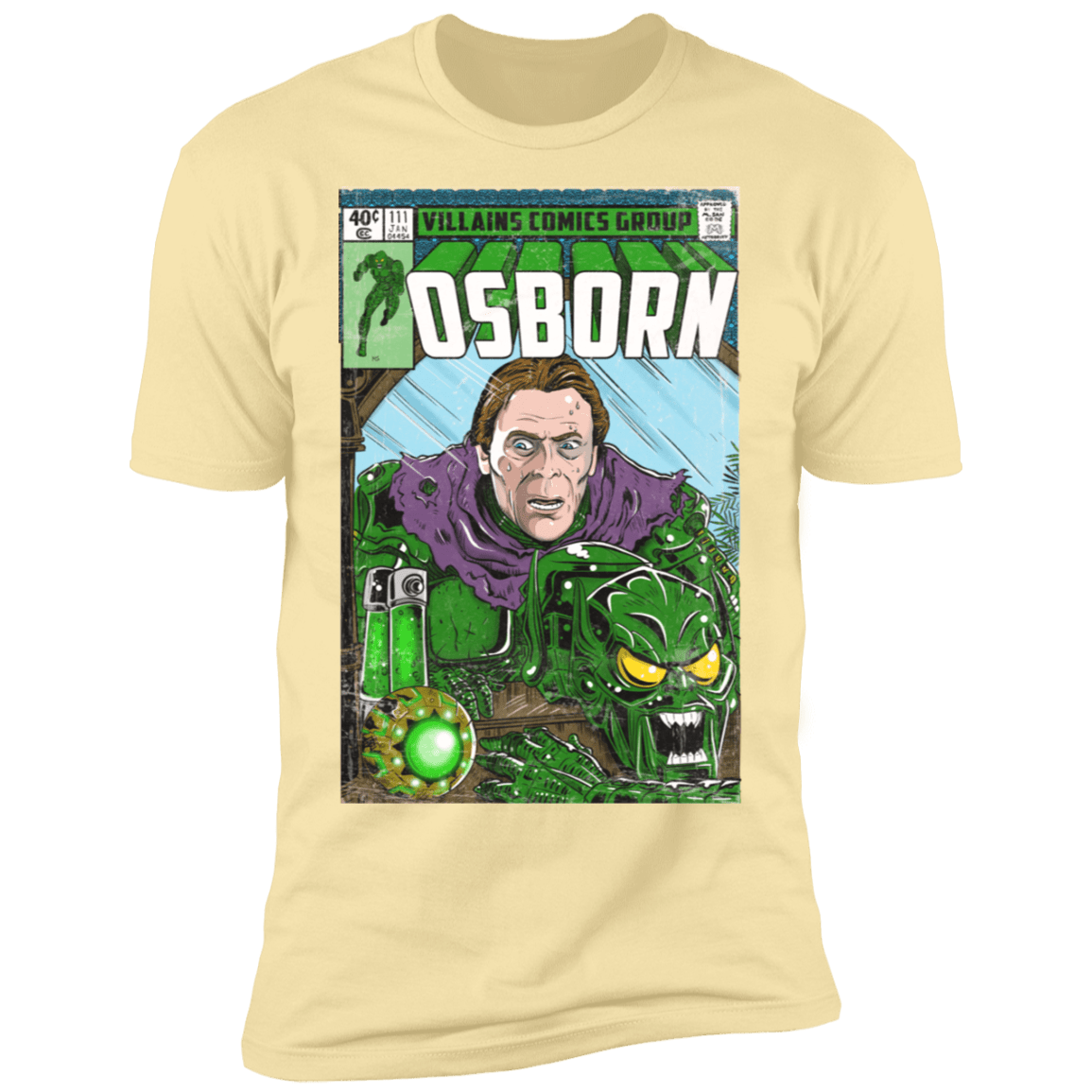 T-Shirts Banana Cream / S Osborn Vintage Men's Premium T-Shirt