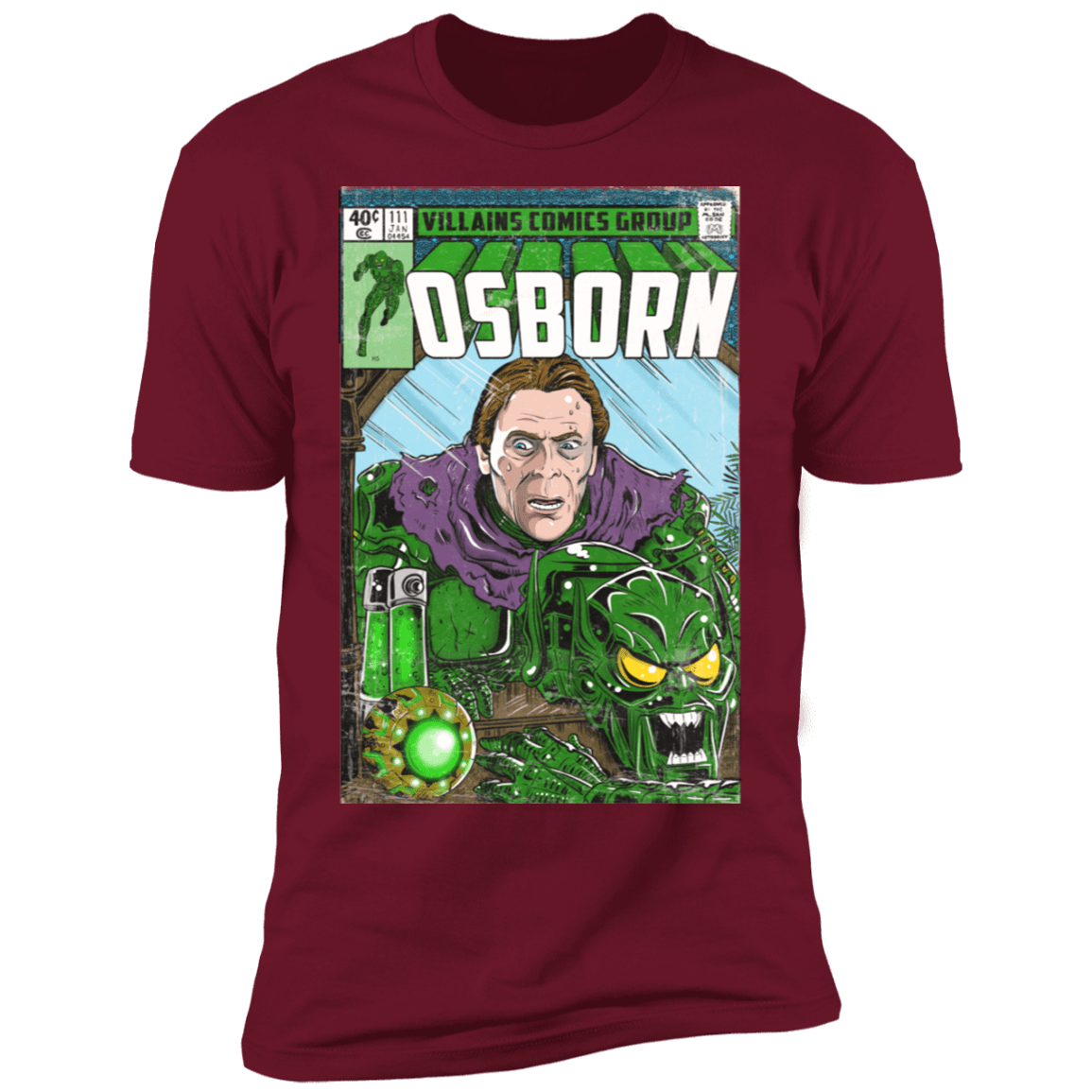 T-Shirts Cardinal / S Osborn Vintage Men's Premium T-Shirt