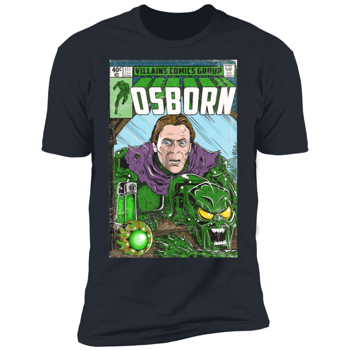 T-Shirts Indigo / S Osborn Vintage Men's Premium T-Shirt