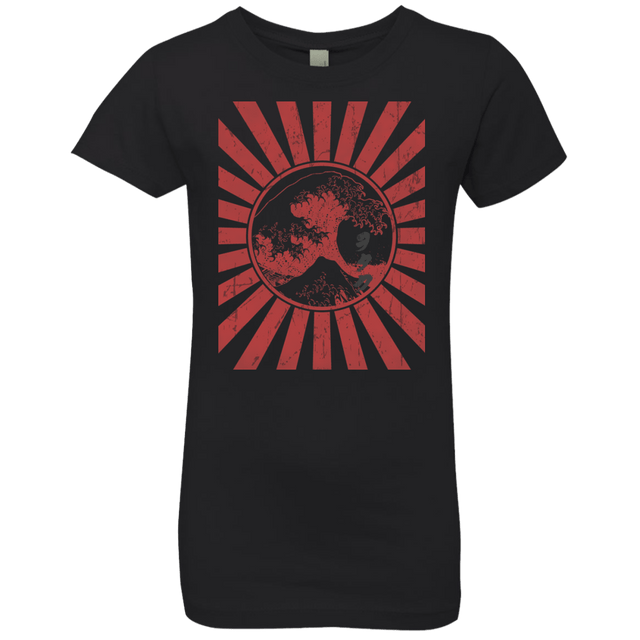 T-Shirts Black / YXS Otaku Flag Girls Premium T-Shirt