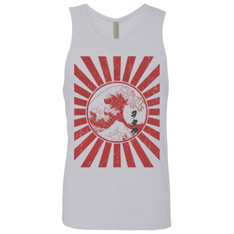 T-Shirts Heather Grey / Small Otaku Flag Men's Premium Tank Top