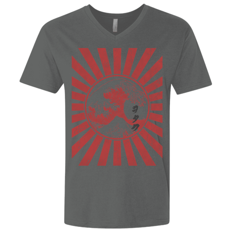 T-Shirts Heavy Metal / X-Small Otaku Flag Men's Premium V-Neck