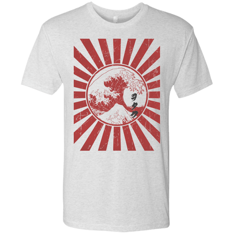 T-Shirts Heather White / Small Otaku Flag Men's Triblend T-Shirt