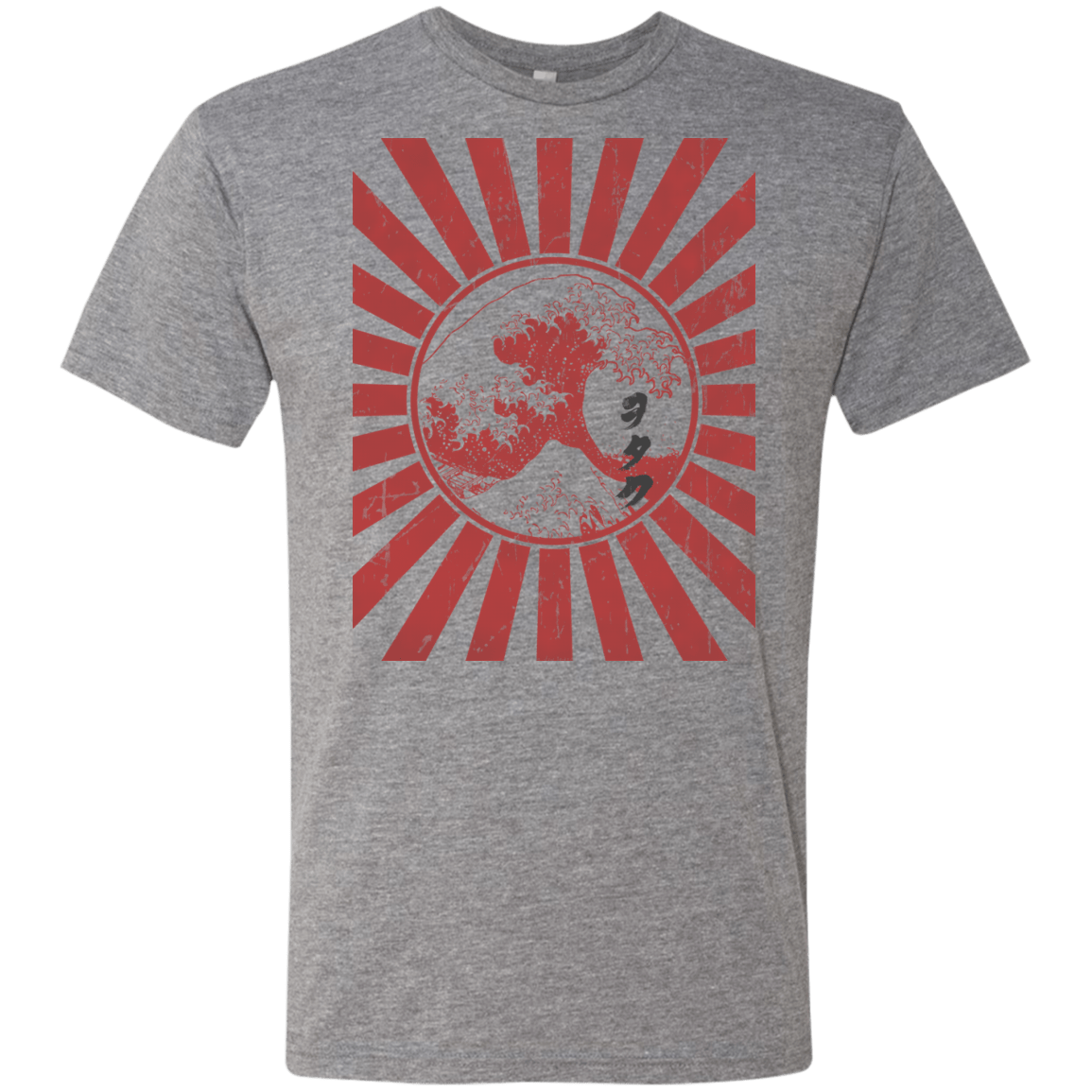 T-Shirts Premium Heather / Small Otaku Flag Men's Triblend T-Shirt