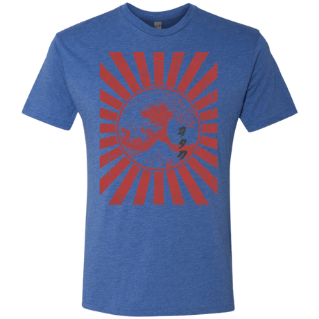 T-Shirts Vintage Royal / Small Otaku Flag Men's Triblend T-Shirt