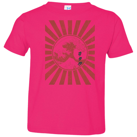 T-Shirts Hot Pink / 2T Otaku Flag Toddler Premium T-Shirt