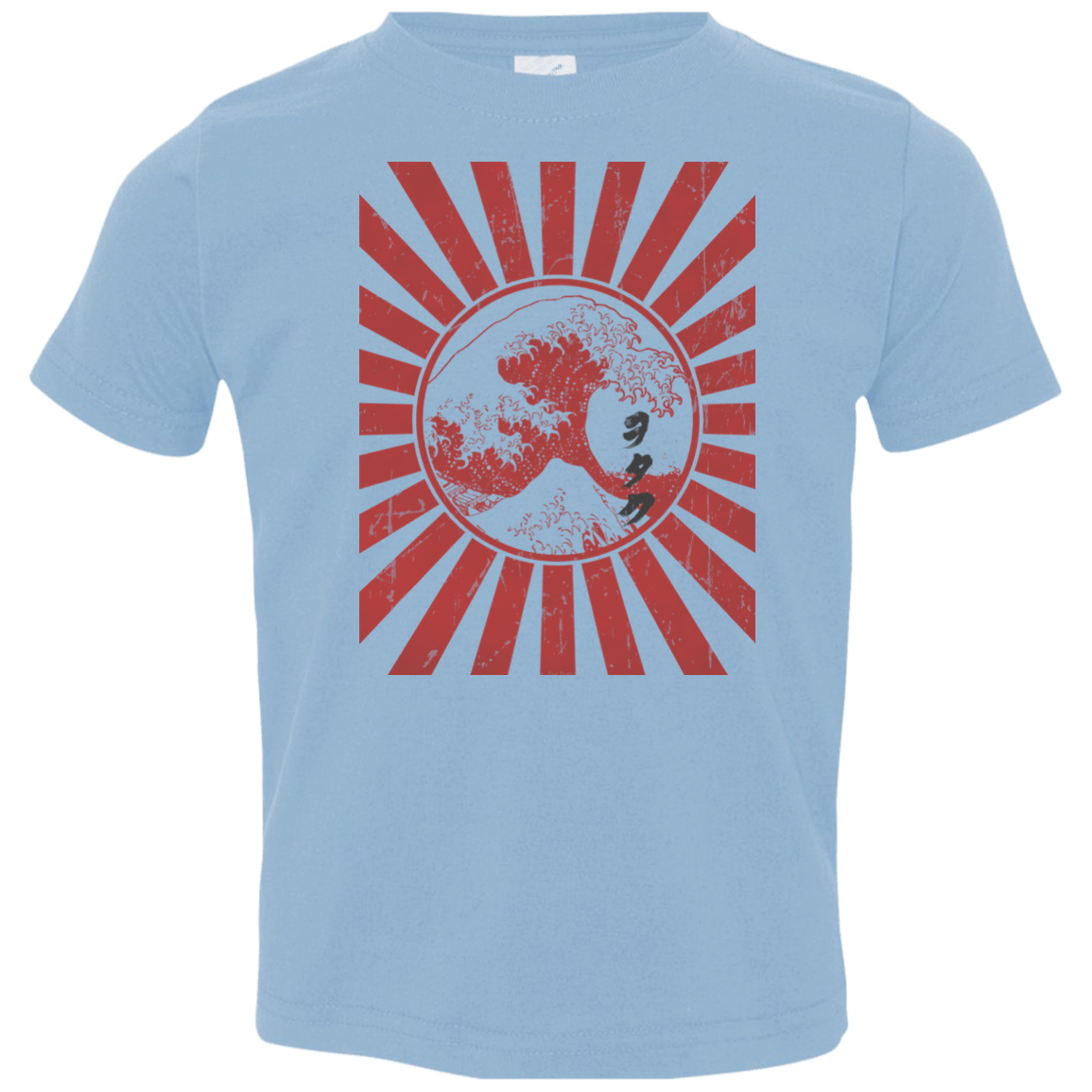 T-Shirts Light Blue / 2T Otaku Flag Toddler Premium T-Shirt