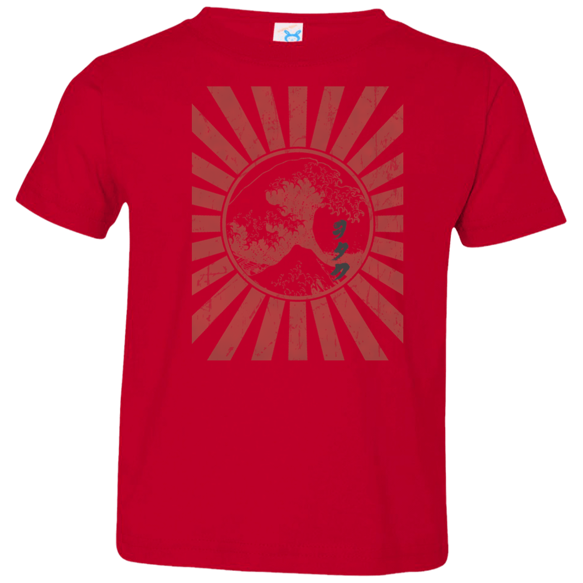 T-Shirts Red / 2T Otaku Flag Toddler Premium T-Shirt