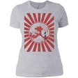 T-Shirts Heather Grey / X-Small Otaku Flag Women's Premium T-Shirt