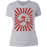T-Shirts Heather Grey / X-Small Otaku Flag Women's Premium T-Shirt