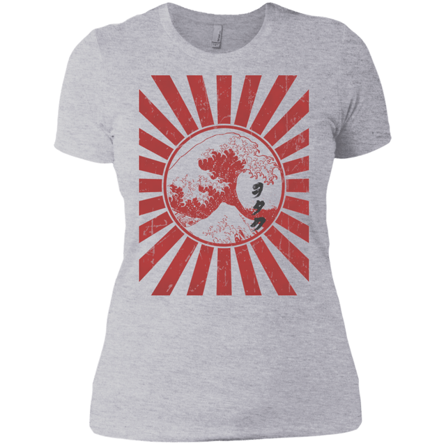 T-Shirts Heather Grey / X-Small Otaku Flag Women's Premium T-Shirt