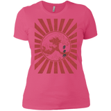 T-Shirts Hot Pink / X-Small Otaku Flag Women's Premium T-Shirt
