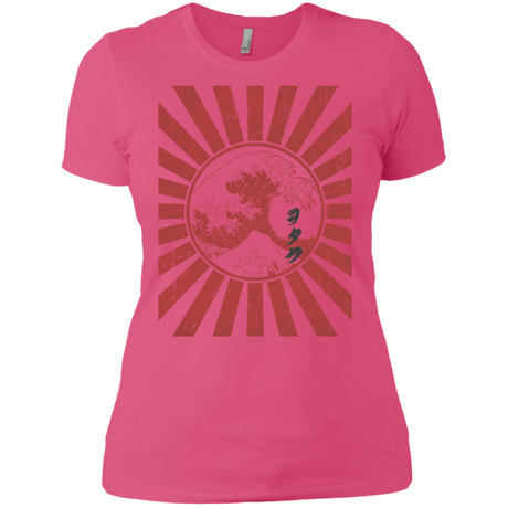 T-Shirts Hot Pink / X-Small Otaku Flag Women's Premium T-Shirt