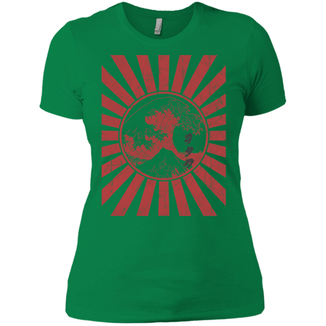 T-Shirts Kelly Green / X-Small Otaku Flag Women's Premium T-Shirt