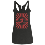 T-Shirts Vintage Black / X-Small Otaku Flag Women's Triblend Racerback Tank