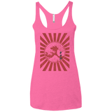 T-Shirts Vintage Pink / X-Small Otaku Flag Women's Triblend Racerback Tank