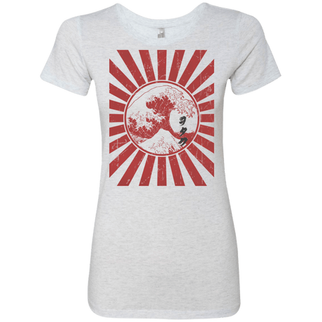 T-Shirts Heather White / Small Otaku Flag Women's Triblend T-Shirt