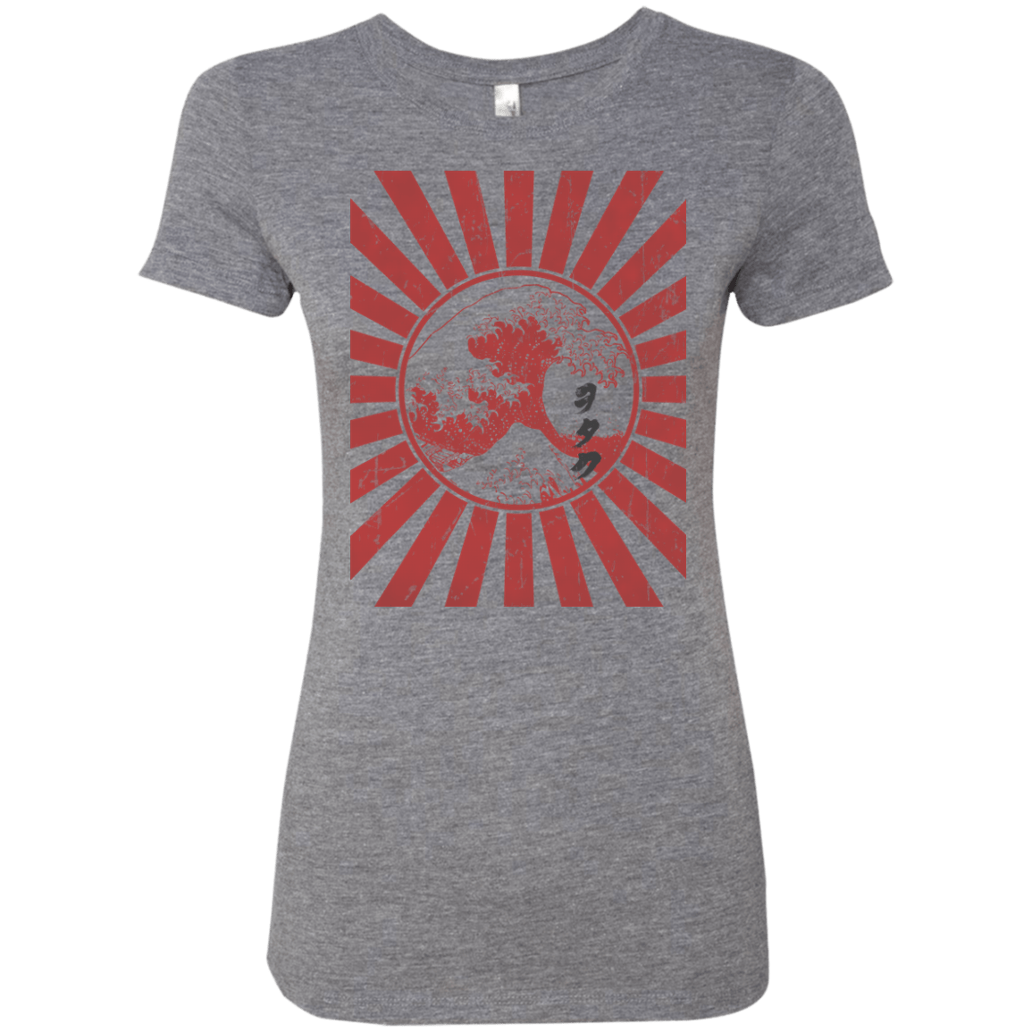 T-Shirts Premium Heather / Small Otaku Flag Women's Triblend T-Shirt