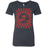 T-Shirts Vintage Navy / Small Otaku Flag Women's Triblend T-Shirt
