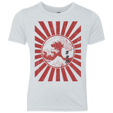 T-Shirts Heather White / YXS Otaku Flag Youth Triblend T-Shirt