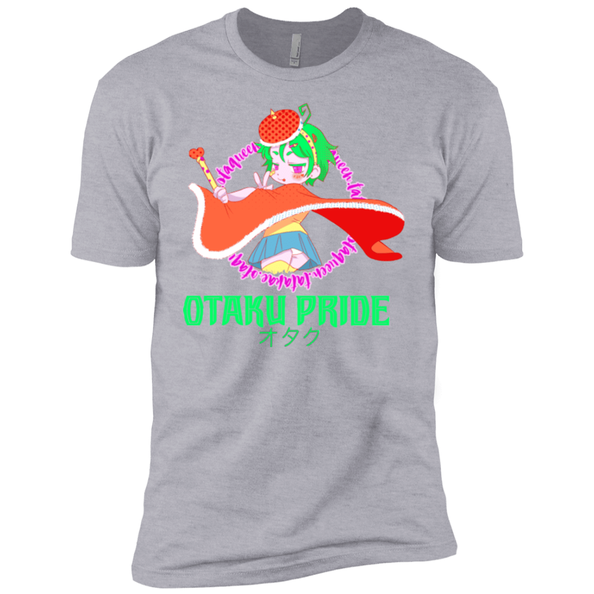 T-Shirts Heather Grey / YXS Otaqueen Boys Premium T-Shirt