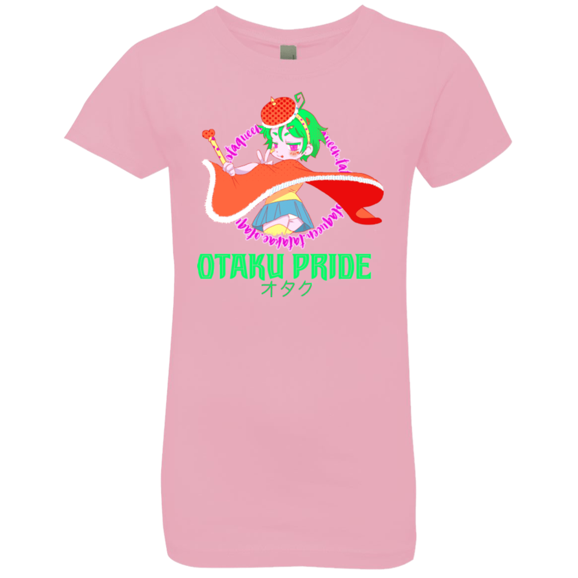 T-Shirts Light Pink / YXS Otaqueen Girls Premium T-Shirt