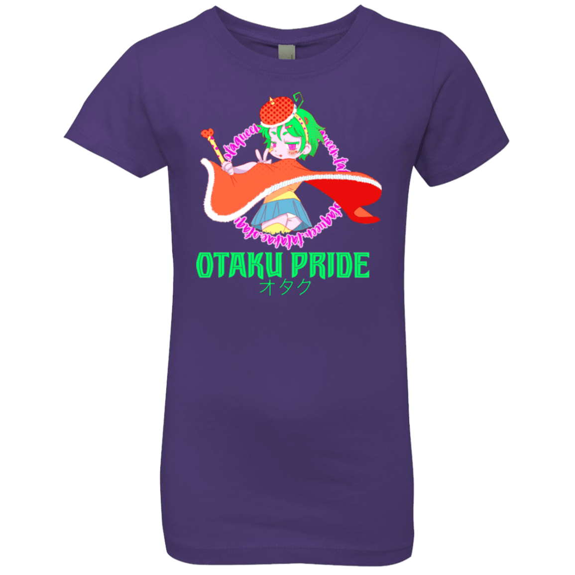 T-Shirts Purple Rush / YXS Otaqueen Girls Premium T-Shirt