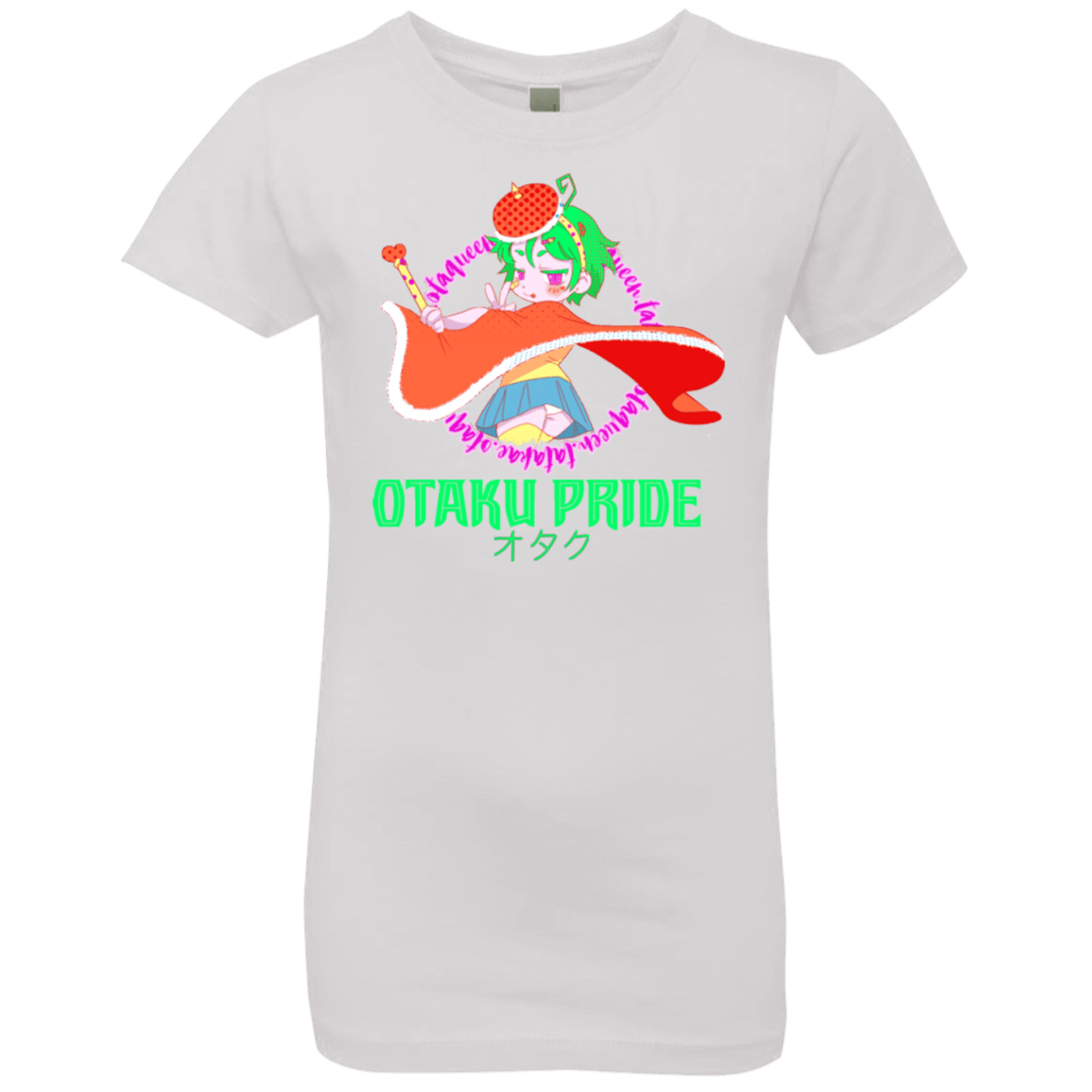 T-Shirts White / YXS Otaqueen Girls Premium T-Shirt