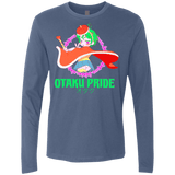 T-Shirts Indigo / S Otaqueen Men's Premium Long Sleeve