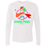 T-Shirts White / S Otaqueen Men's Premium Long Sleeve