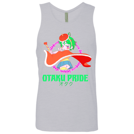 T-Shirts Heather Grey / S Otaqueen Men's Premium Tank Top