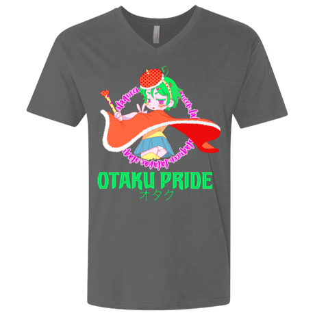 T-Shirts Heavy Metal / X-Small Otaqueen Men's Premium V-Neck