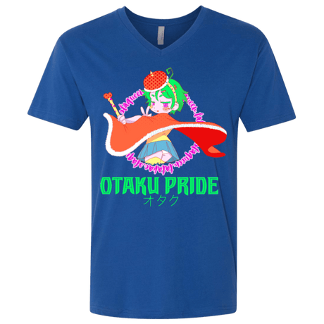 T-Shirts Royal / X-Small Otaqueen Men's Premium V-Neck