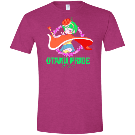 T-Shirts Antique Heliconia / S Otaqueen Men's Semi-Fitted Softstyle