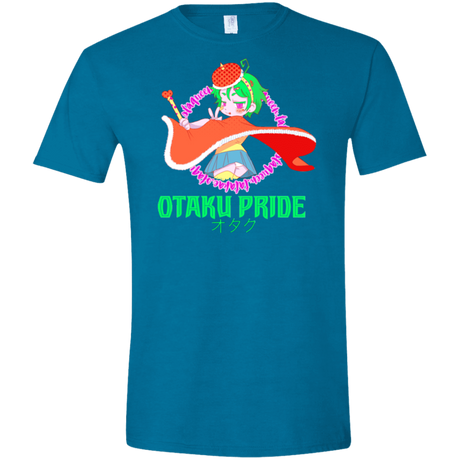 T-Shirts Antique Sapphire / S Otaqueen Men's Semi-Fitted Softstyle