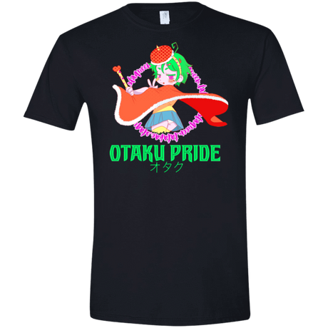 T-Shirts Black / X-Small Otaqueen Men's Semi-Fitted Softstyle