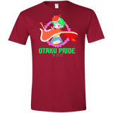 T-Shirts Cardinal Red / S Otaqueen Men's Semi-Fitted Softstyle