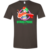 T-Shirts Dark Chocolate / S Otaqueen Men's Semi-Fitted Softstyle