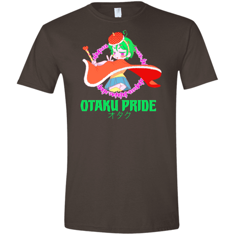 T-Shirts Dark Chocolate / S Otaqueen Men's Semi-Fitted Softstyle