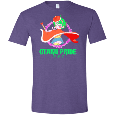 T-Shirts Heather Purple / S Otaqueen Men's Semi-Fitted Softstyle