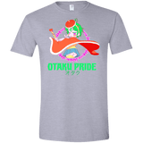 T-Shirts Sport Grey / X-Small Otaqueen Men's Semi-Fitted Softstyle