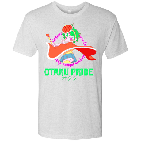 T-Shirts Heather White / S Otaqueen Men's Triblend T-Shirt