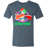 T-Shirts Indigo / S Otaqueen Men's Triblend T-Shirt