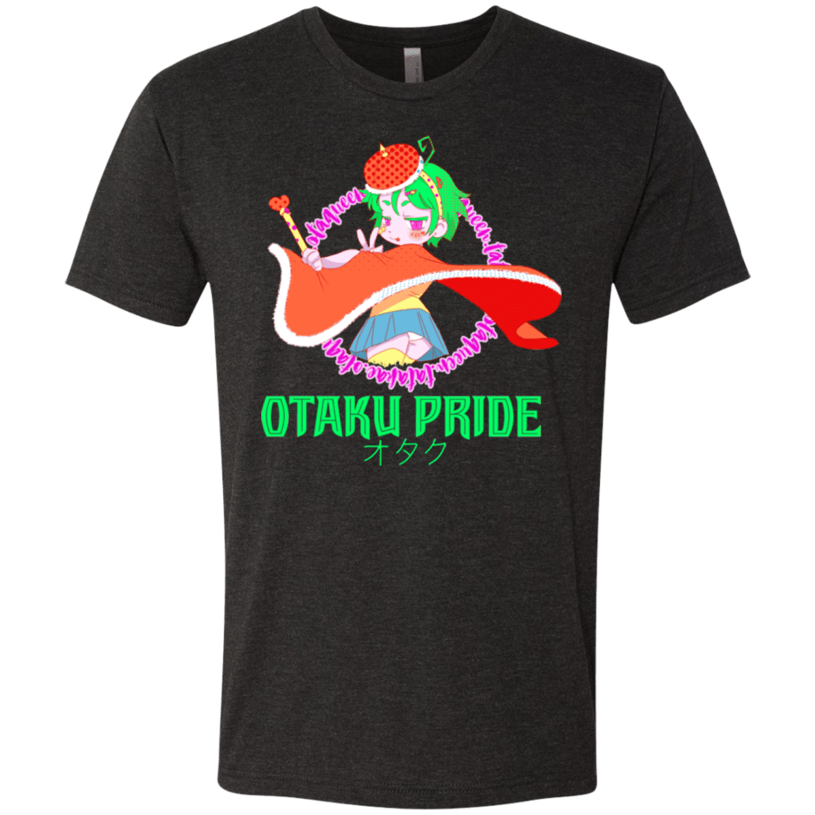 T-Shirts Vintage Black / S Otaqueen Men's Triblend T-Shirt