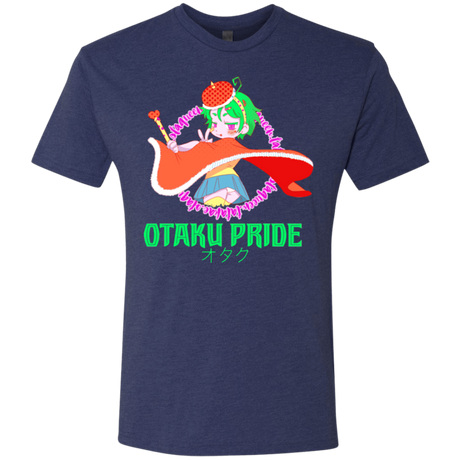 T-Shirts Vintage Navy / S Otaqueen Men's Triblend T-Shirt