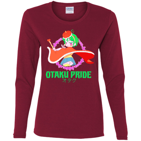 T-Shirts Cardinal / S Otaqueen Women's Long Sleeve T-Shirt