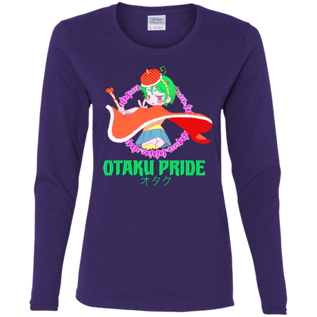 T-Shirts Purple / S Otaqueen Women's Long Sleeve T-Shirt