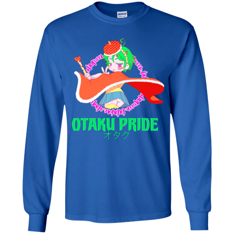 T-Shirts Royal / YS Otaqueen Youth Long Sleeve T-Shirt