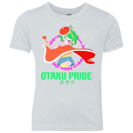 T-Shirts Heather White / YXS Otaqueen Youth Triblend T-Shirt